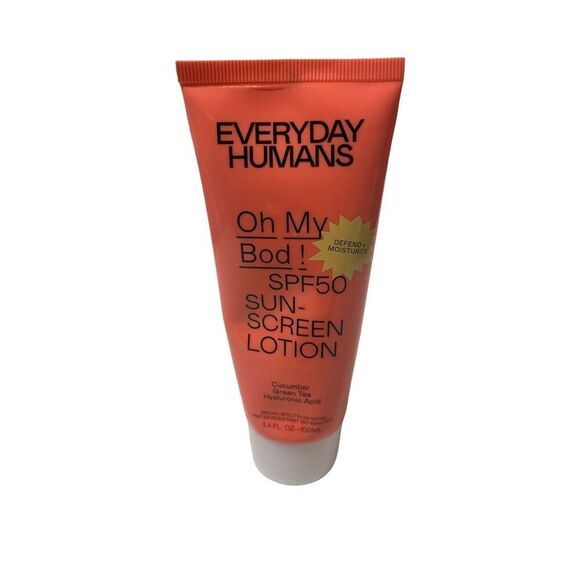 Everyday Humans Oh My Bod! SPF 50 Body Sunscreen 3.4oz Exp: 02/26 - Picture 1 of 1